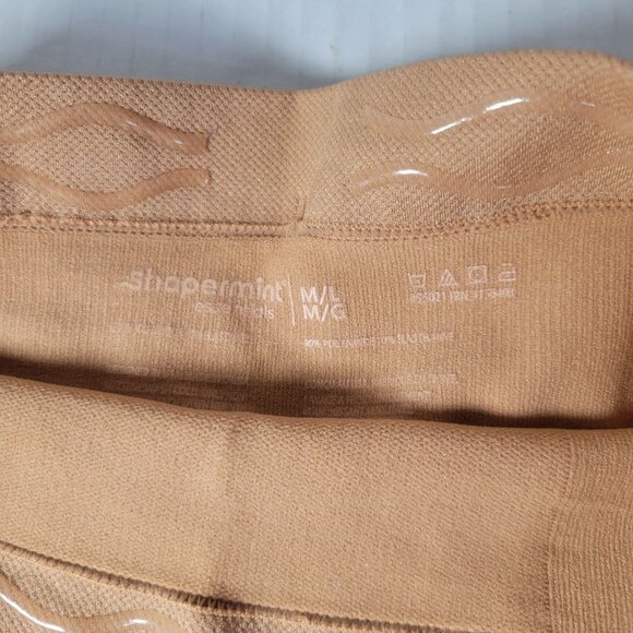 Shapermint Latte All Day Every Day High Waisted Shaper Short #55021 Size M/L - Picture 2 of 3